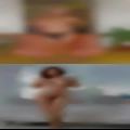 Nude women looking