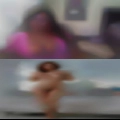 Nude women the outdoor