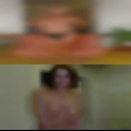 Nude girls using food