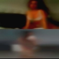 Naked girls putting thing